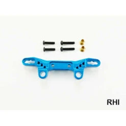 Demper Bevestiging Volor/Achter Blauw Aluminium TT-02