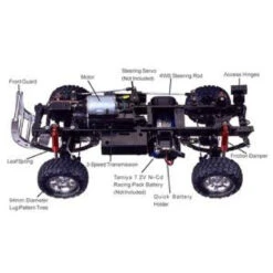 Tamiya Ford F-350 High-Lift -Tamiya || Kyosho Verkoopwinkel T58372 1 800x800 1