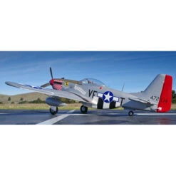 P-51 MUSTANG - 1100MM - PNP - W/ ELECTRIC RETRACTS -AS-AH004P