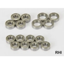 Carson Kogellager Set Tamiya TT-02 16 Stuks -0904055