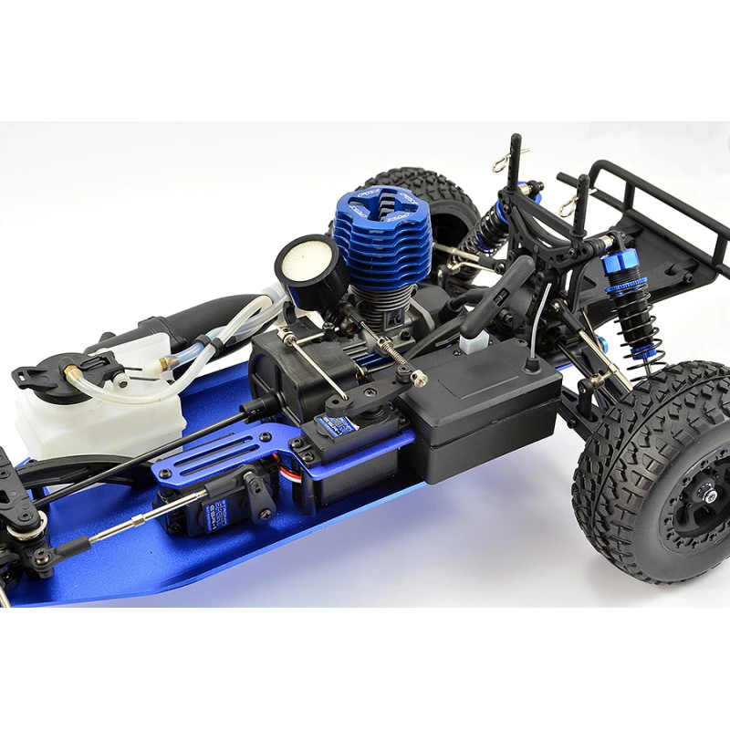 ZORRO 1/10 NITRO TROPHY TRUCK 4WD RTR - Blauw -FTX5542B 6 ZORRO 1/10 NITRO TROPHY TRUCK 4WD RTR - Blauw -FTX5542B - Afbeelding 4