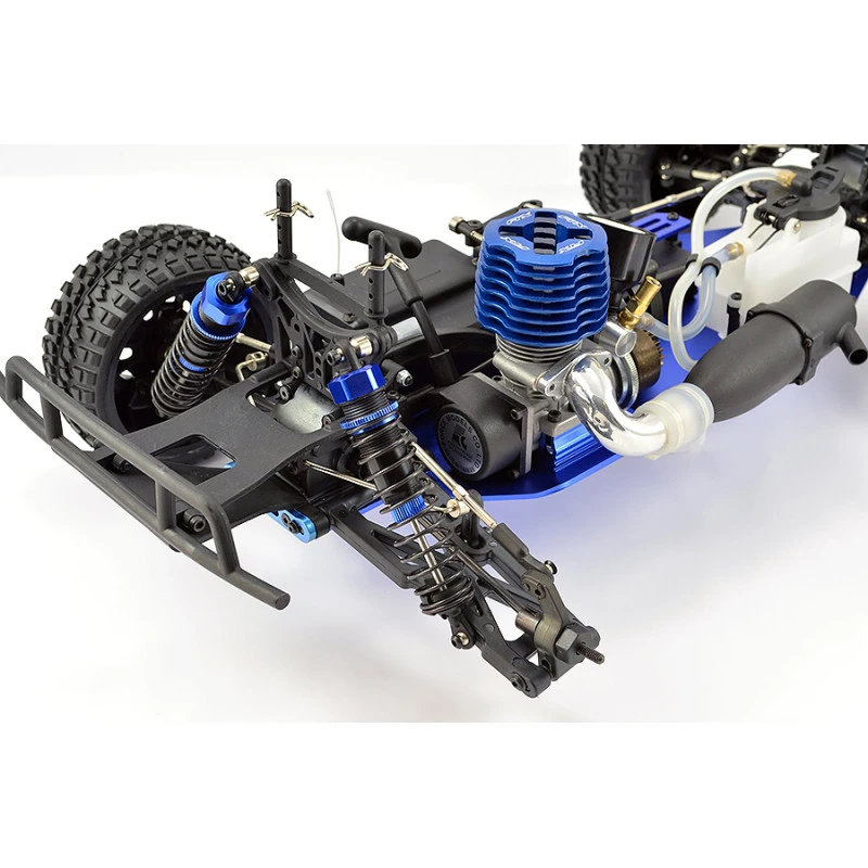 ZORRO 1/10 NITRO TROPHY TRUCK 4WD RTR - Blauw -FTX5542B 7 ZORRO 1/10 NITRO TROPHY TRUCK 4WD RTR - Blauw -FTX5542B - Afbeelding 5