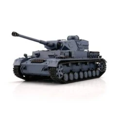 RC Tank 1/16 German Panzer IV (F Type) Medium Tank BB + IR Metal Gear + Metalen Rupsbanden -14302-GY