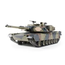 RC Tank Edition Heng Long Pro RC Tank 1/16 M1A2 Abrams Tarn Tank BB + IR Metalen Rupsbanden Edition -14310-CA