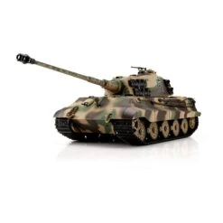 RC Tank Edition Heng Long Torro RC Tank 1/16 Koningstiger Henschel Tank BB + IR + Metalen Rupsbanden -14306-CA