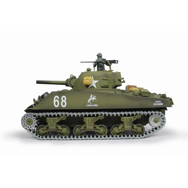 RC Tank Edition Heng Long Torro RC Tank 1/16 Sherman M4A3 Tank BB -1112438981 9 RC Tank Edition Heng Long Torro RC Tank 1/16 Sherman M4A3 Tank BB -1112438981 - Afbeelding 7