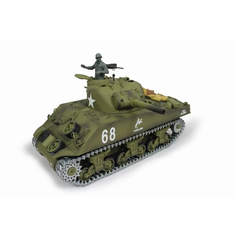 RC Tank Edition Heng Long Torro RC Tank 1/16 Sherman M4A3 Tank BB -1112438981 8 RC Tank Edition Heng Long Torro RC Tank 1/16 Sherman M4A3 Tank BB -1112438981 - Afbeelding 6