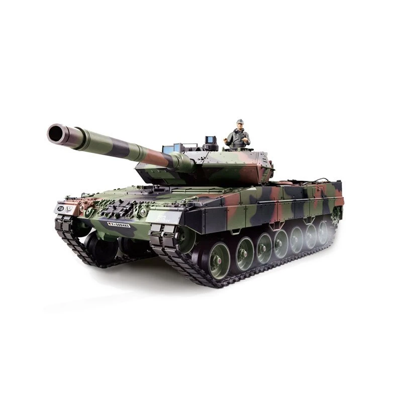 RC Tank Edition Heng Long Pro RC Tank 1/16 Leopard 2A6 Tank BB + IR -13319-CA 4 RC Tank Edition Heng Long Pro RC Tank 1/16 Leopard 2A6 Tank BB + IR -13319-CA - Afbeelding 2
