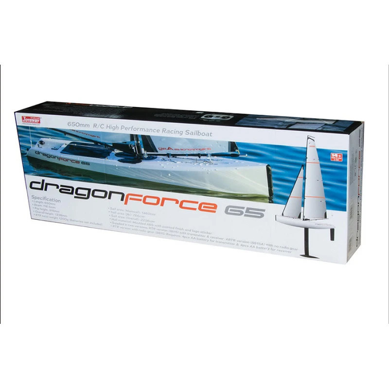 JOYSWAY DRAGON FORCE 65 V7VERSION RTR SAILING YACHT JY8815V7 -JY8815 5 JOYSWAY DRAGON FORCE 65 V7VERSION RTR SAILING YACHT JY8815V7 -JY8815 - Afbeelding 3