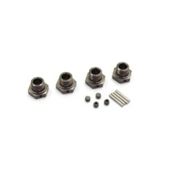 Kyosho Wheel Hub (Gunmetal/4pcs) -IFW107GM