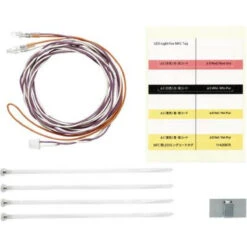 Tamiya MFC-LED Geel Ø3MM (2) Lang 1100MM -56551