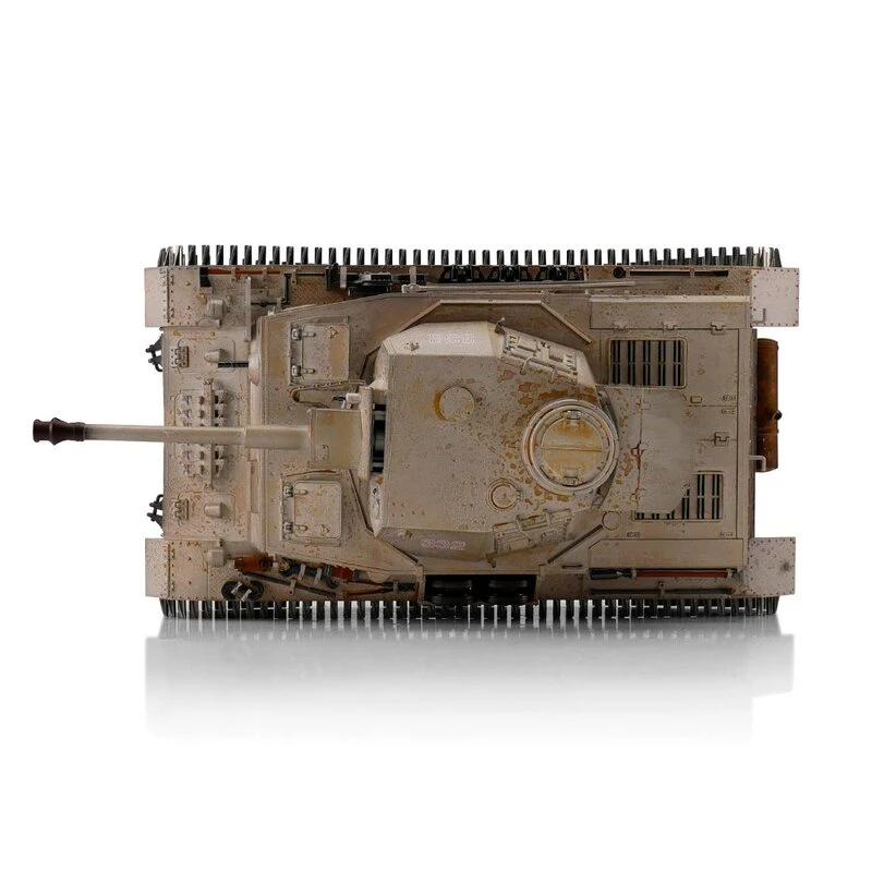 RC Pro-Edition PzKpfw IV Ausf. G Div. LAH Kharkov 1943 Winter Tank Metal Edition IR Geleverd In Luxe Houten Krat -1110385904 5 RC Pro-Edition PzKpfw IV Ausf. G Div. LAH Kharkov 1943 Winter Tank Metal Edition IR Geleverd In Luxe Houten Krat -1110385904 - Afbeelding 3