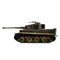 RC Pro-Edition Tiger 1 Mittlere Ausf Camoflage Tank Metal Edition IR Geleverd In Luxe Houten Krat & Rook Uit De Loop Versie -11503-CA -Tamiya || Kyosho Verkoopwinkel torro 11503 ca tiger 1b 800x800 1