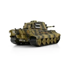 RC Pro-Edition 1/16 RC Kingtiger Camo IR Tank Metal Edition Geleverd In Luxe Houten Krat & Rook Uit De Loop Versie -11510-CA -Tamiya || Kyosho Verkoopwinkel torro 11510ca koningstiger camo ir smokea 800x800 1