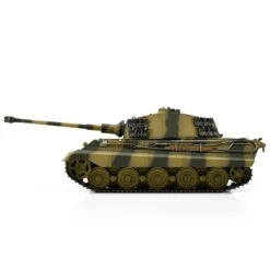 RC Pro-Edition 1/16 RC Kingtiger Camo IR Tank Metal Edition Geleverd In Luxe Houten Krat & Rook Uit De Loop Versie -11510-CA -Tamiya || Kyosho Verkoopwinkel torro 11510ca koningstiger camo ir smokeb 800x800 1