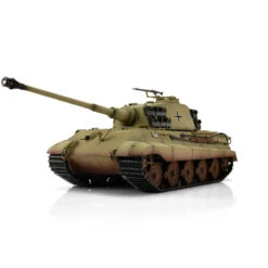 RC Pro-Edition Kingtiger Desert Paint Tank Metal Edition BB Geleverd In Luxe Houten Krat -1112200601 8 RC Pro-Edition Kingtiger Desert Paint Tank Metal Edition BB Geleverd In Luxe Houten Krat -1112200601 -Tamiya || Kyosho Verkoopwinkel torro rc konigstiger radiografische bestuurbare tank 1112200601 800x800 1