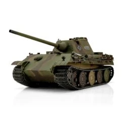 RC Pro-Edition Panther F Tank Metal Edition Geleverd In Luxe Houten Krat -1213879501