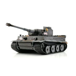 RC Pro-Edition Tiger 1 Early Version Grau Tank Metal Edition BB Geleverd In Luxe Houten Krat -1112200100 -Tamiya || Kyosho Verkoopwinkel torro rc tiger 1 1112200100 800x800 1