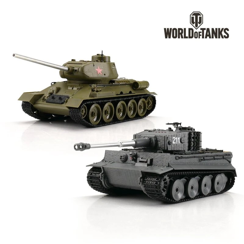 World Of Tanks 1/30 RC Tiger I & T-34/85 IR Real Battle System -15101-CA 3 World Of Tanks 1/30 RC Tiger I & T-34/85 IR Real Battle System -15101-CA