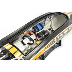 VOLANTEX VECTOR SR80 BRUSHLESS BOAT BLACK/ORANGE -V798-4
